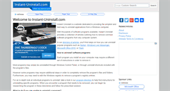 Desktop Screenshot of instant-uninstall.com